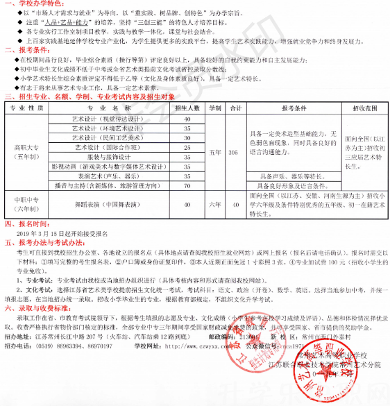 江蘇中職學(xué)校，常州藝術(shù)高等職業(yè)學(xué)校，